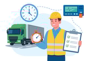 Accurate Time, Mileage &amp; Tachograph Logs — Automatically with Logifleet