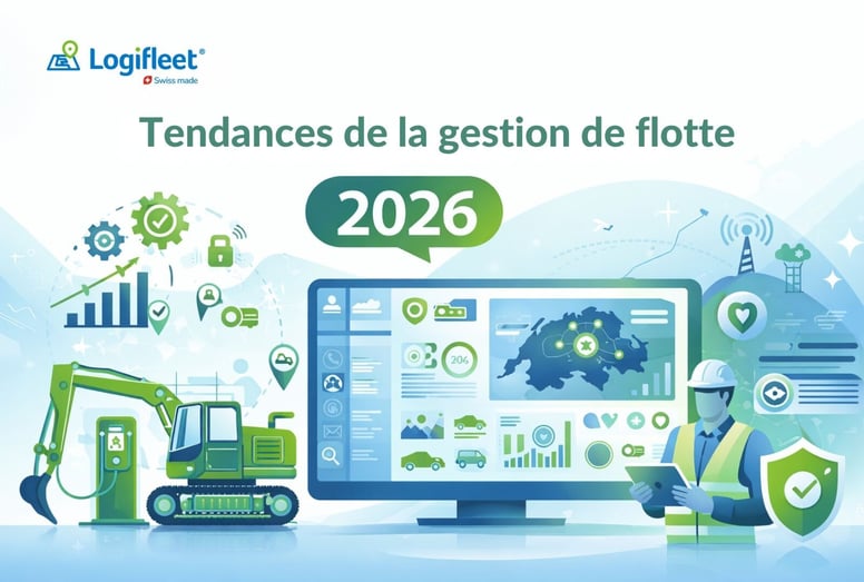 Tendances de la gestion de flotte 2026 : ce que les entreprises de construction suisses doivent savoir