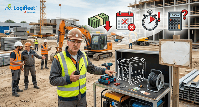 Lost equipment on construction sites: what is it actually costing you?