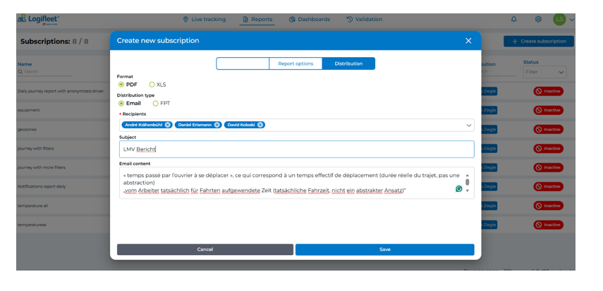 send-the-LMV-report-autometically