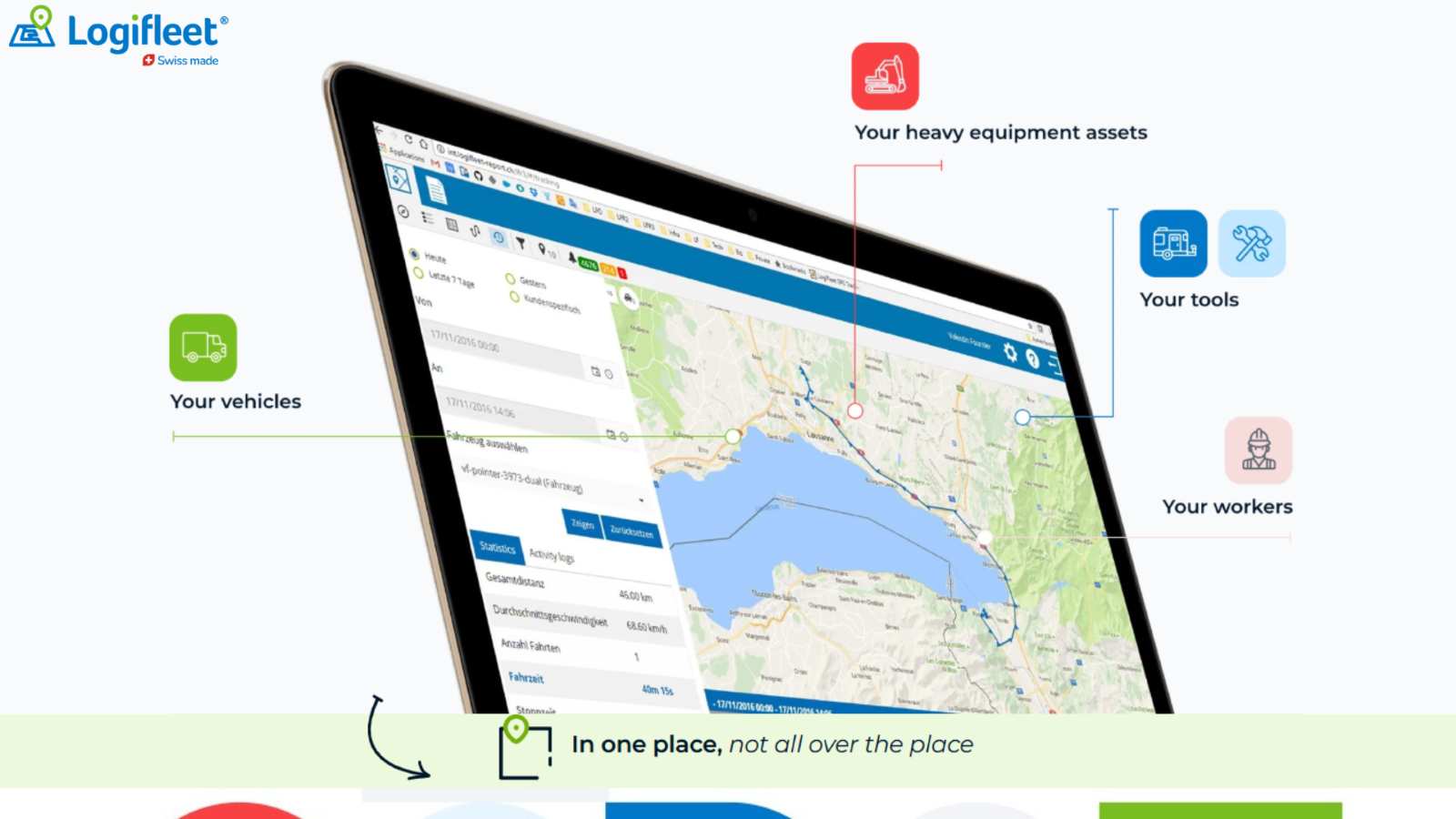 Logifleet, All your assets at your fingertips