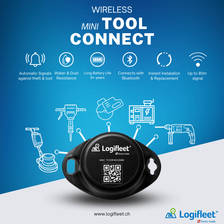 Prevent Theft, Track Small Tools, and Reduce Downtime with Mini Tool Connect