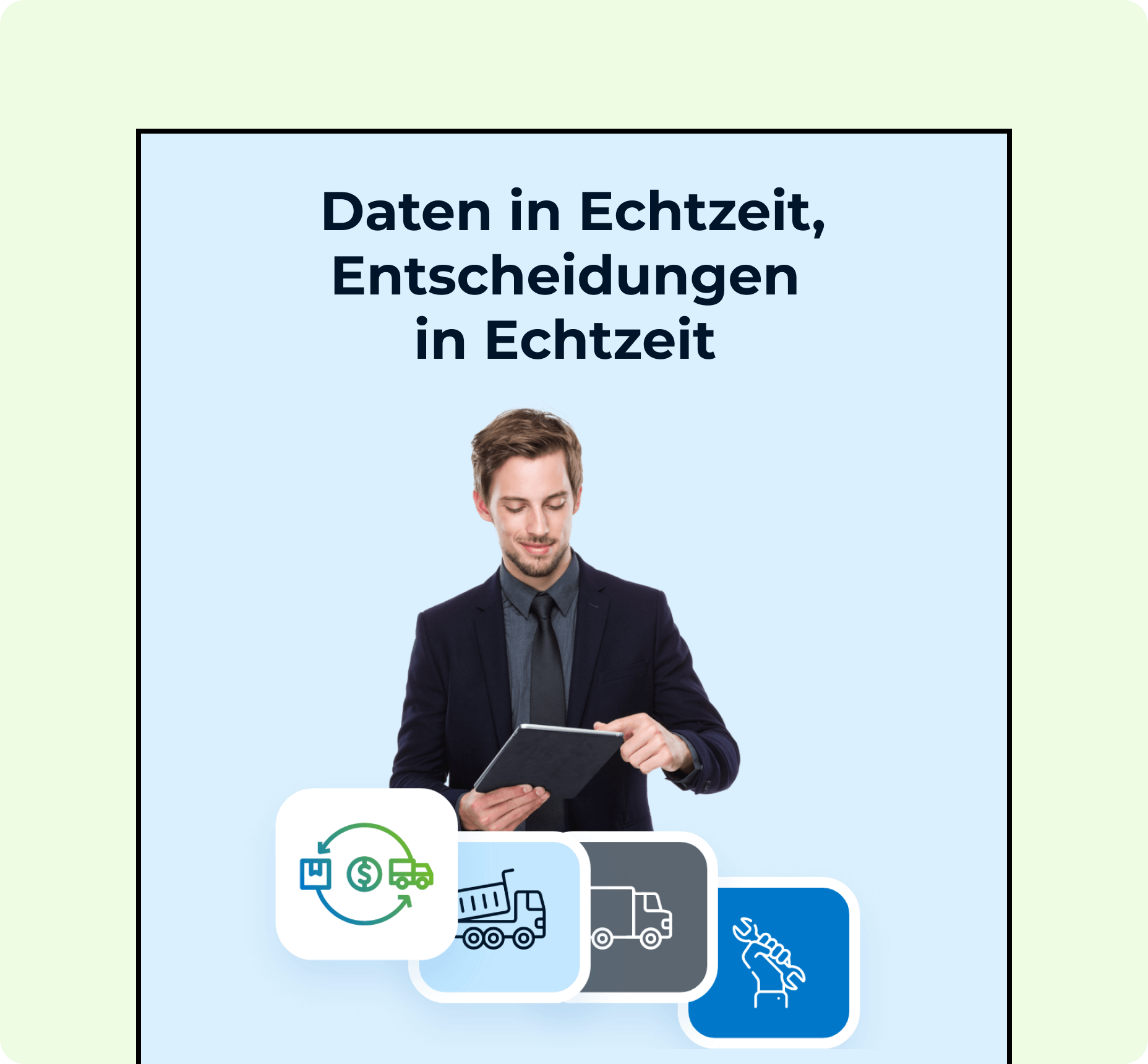 Daten in Echtzeit, Entscheidungen in Echtzeit